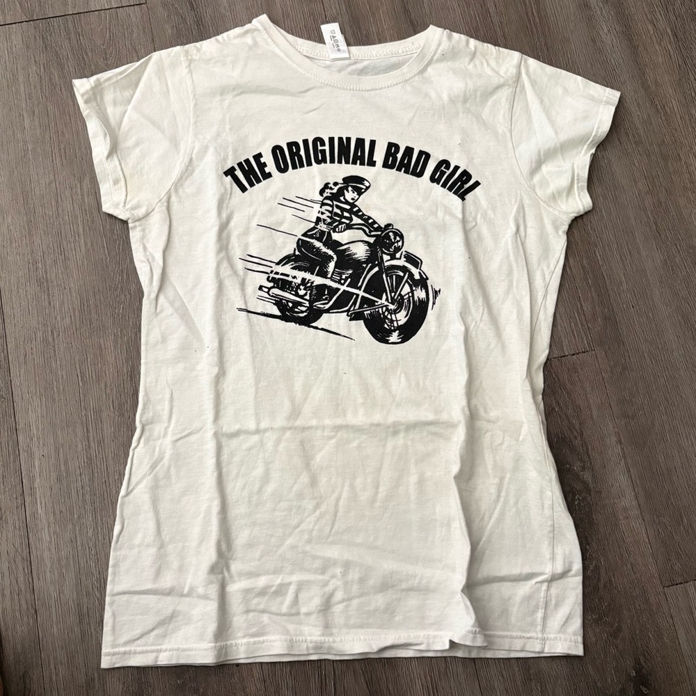 Pinup Motorcycle Graphic